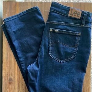 Lee Dark Blue Denim Jeans